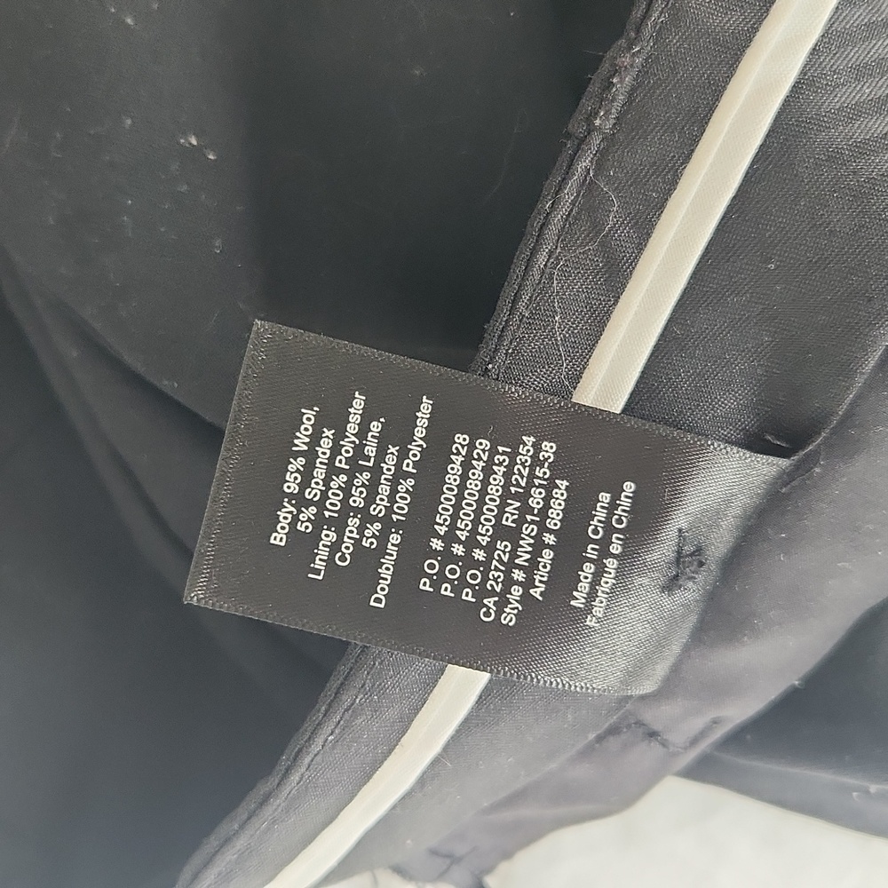 Aritzia Babaton Black wesley pant - Picture 6 of 6